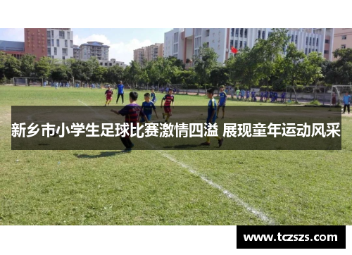 新乡市小学生足球比赛激情四溢 展现童年运动风采